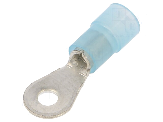 Uiteinde: oog; M3; Ø: 3,2mm; 1,5÷2,5mm2; klemmen; voor draad; blauw Uiteinde: oog; M3; Ø: 3,2mm; 1,5÷2,5mm2; klemmen; voor draad; blauw